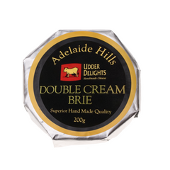 Udder Delights Double Cream Brie Cheese 200g