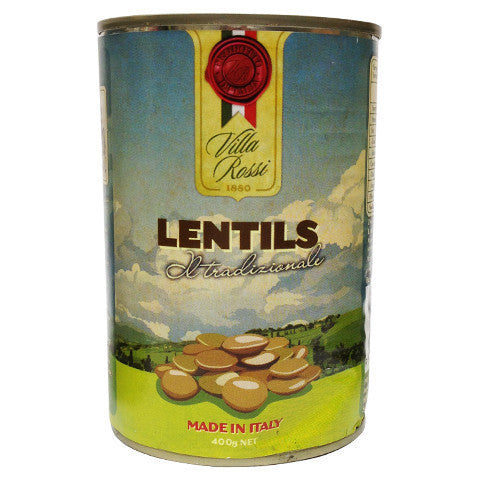 Villa Rossi Lentils 400g , Grocery-Can Veg - HFM, Harris Farm Markets
