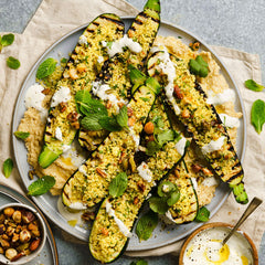 Imperfect Stuffed Zucchini - with Herbed Couscous and Mixed Nuts | Harris Farm Online