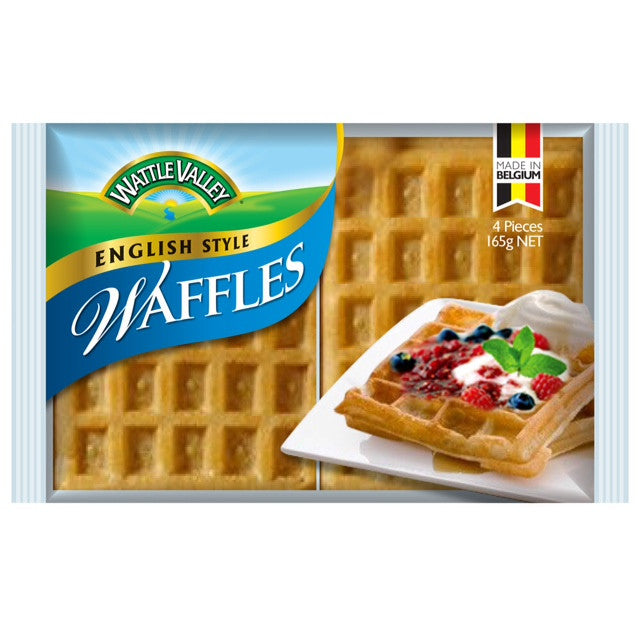 Wattle Valley English Waffles 165G , Grocery-Biscuits - HFM, Harris Farm Markets
