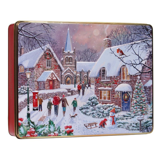 Grandma Wild Christmas Village XL Tin | Harris Farm Online