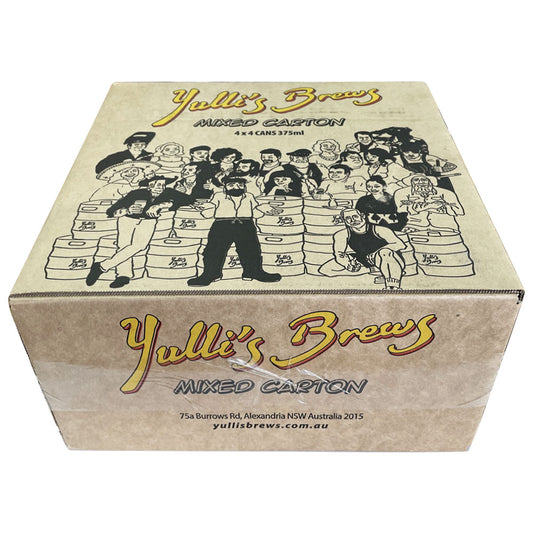 Yulli's Brews Mixed Carton 375ml