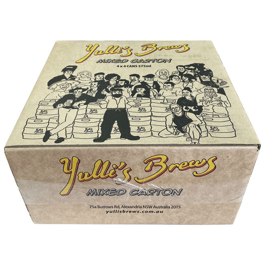 Yulli's Brews Mixed Carton 4 x 375ml