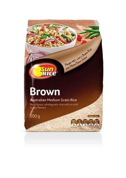 Sunrice Brown Medium Grain Rice | Harris Farm Online