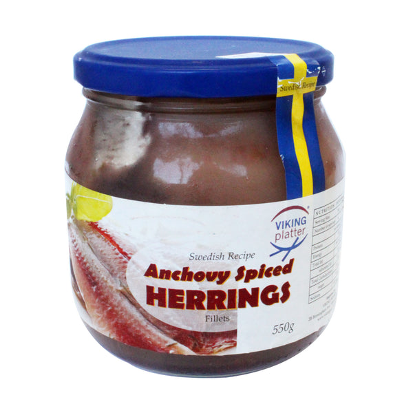 Viking Anchovy Spiced Herrings | Harris Farm Online