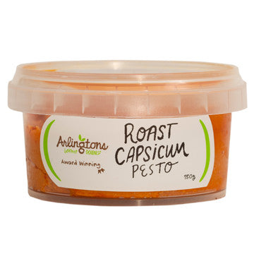 Arlingtons Pesto Roast Capsicum 150g
