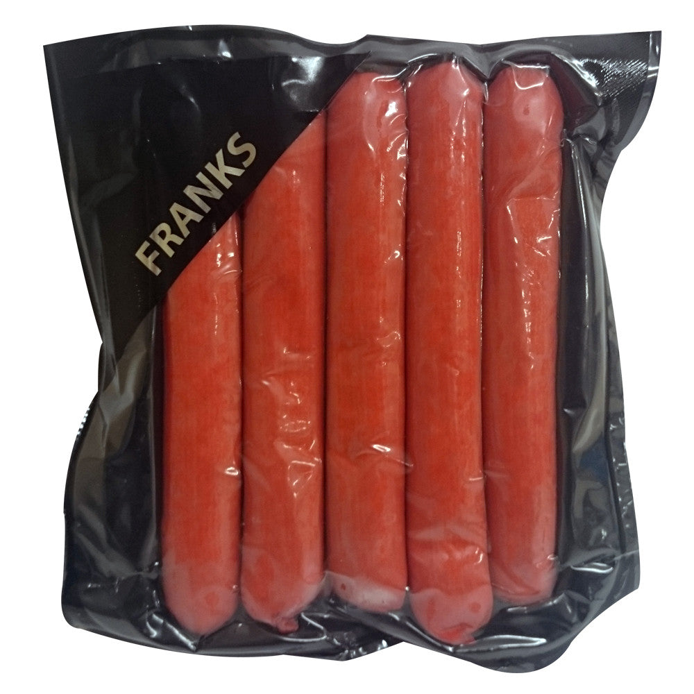 Sausages Aussie Franks Thin (500g) Burgomaster , Frdg4-Deli - HFM, Harris Farm Markets
 - 1