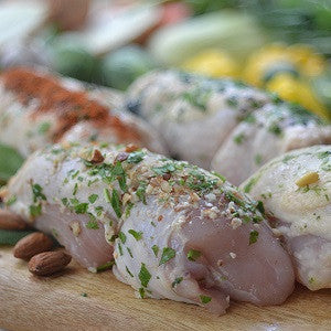 Chicken Breast Free Range Proscuitto, Celery, Goats Cheese, Almonds, Sage B&C min 300g , Butcher - Butcher, Harris Farm Markets
