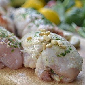 Chicken Breast Free Range Spinach, Pinenuts, Dutch Fetta B&C min 300g , Butcher - Butcher, Harris Farm Markets
