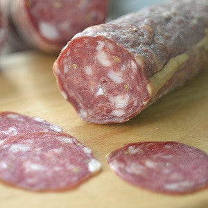 Deli Salami Garlic & Fennel B&C min 200g , Butcher - Butcher, Harris Farm Markets
