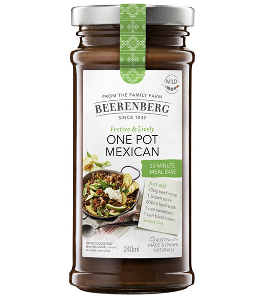 Beerenberg Meal Base One Pot Mexican 240ml