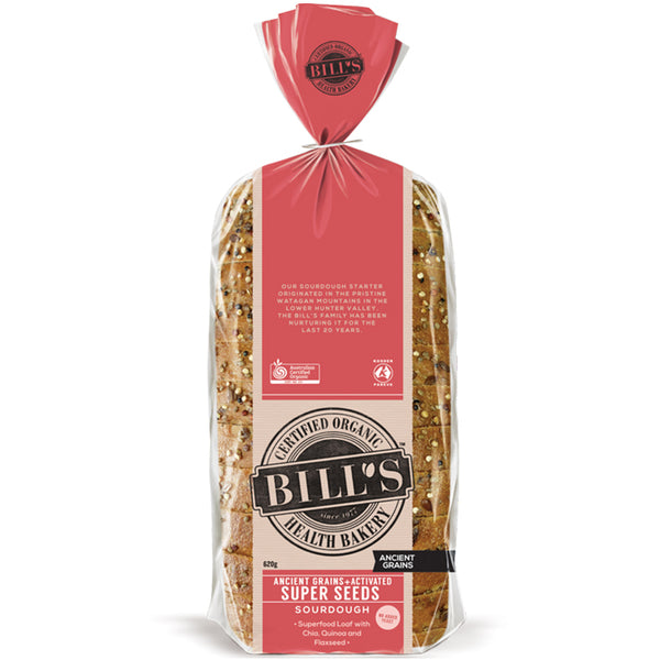 Bills Organic Ancient Grains and Super Seeds Sourdough 620g