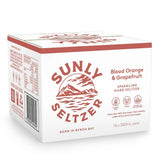Sunly Seltzer Blood Orange and Grapefruit Sparkling Hard Seltzer Case  | Harris Farm Online