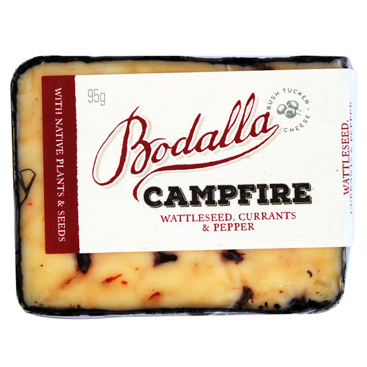 Cheddar Bodalla Camp Fire 95g , Frdg1-Cheese - HFM, Harris Farm Markets
 - 1