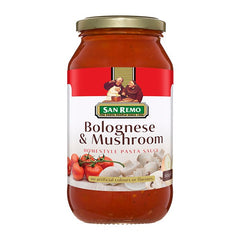 San Remo Bolognese and Mushroom Pasta Sauce | Harris Farm Online
