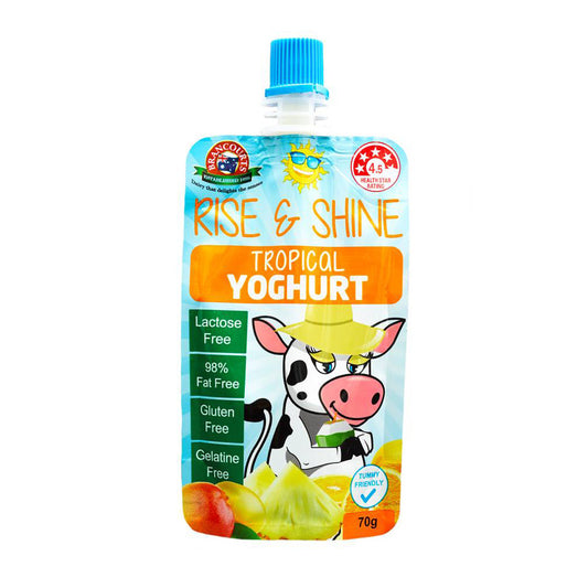 Brancourts - Yoghurt Rise/Shine - Tropical Pouch (70g)