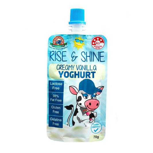 Brancourts - Yoghurt Rise/Shine - Vanilla Pouch (70g)