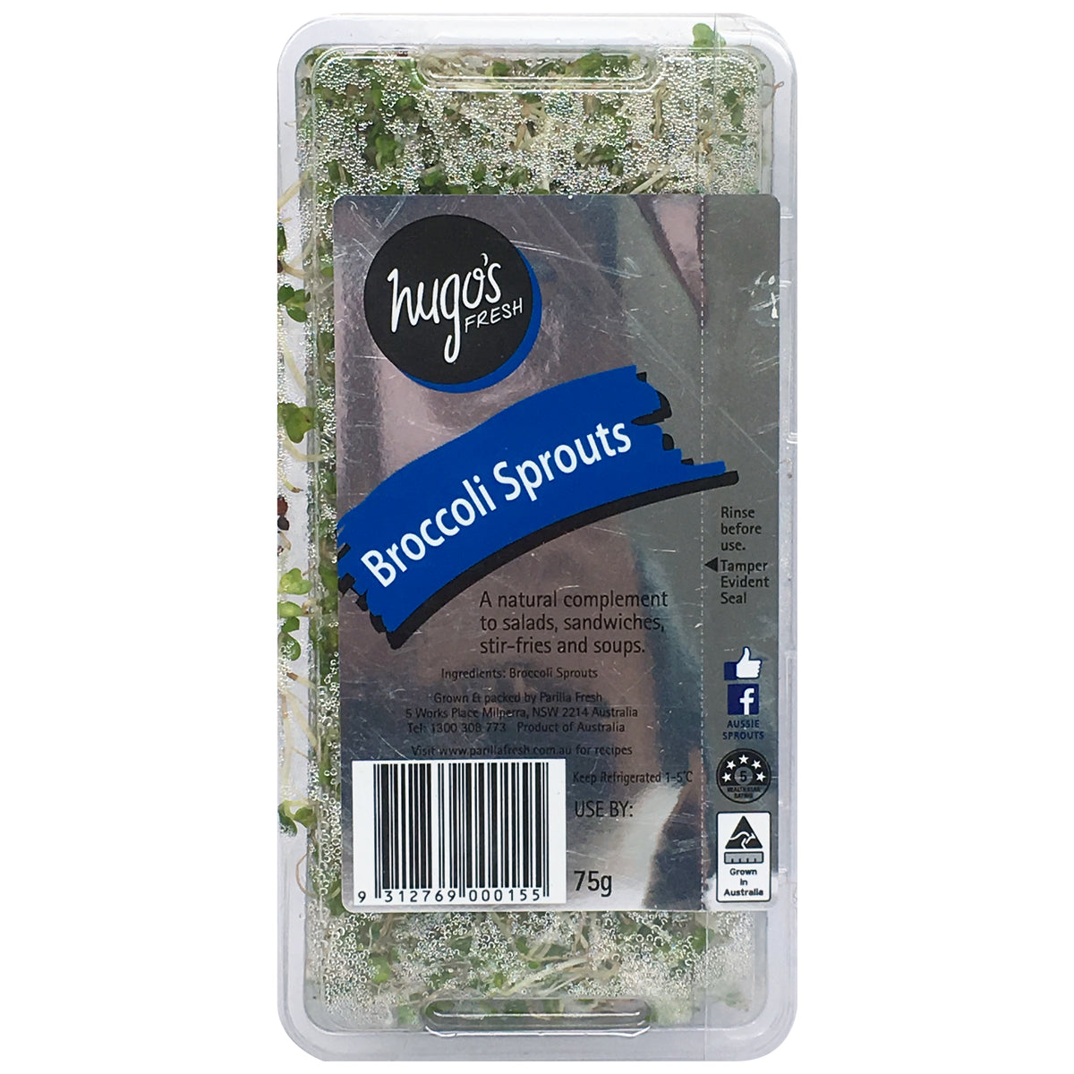 Buy Hugo's Broccoli Sprouts 75g Online | Harris Farm Markets