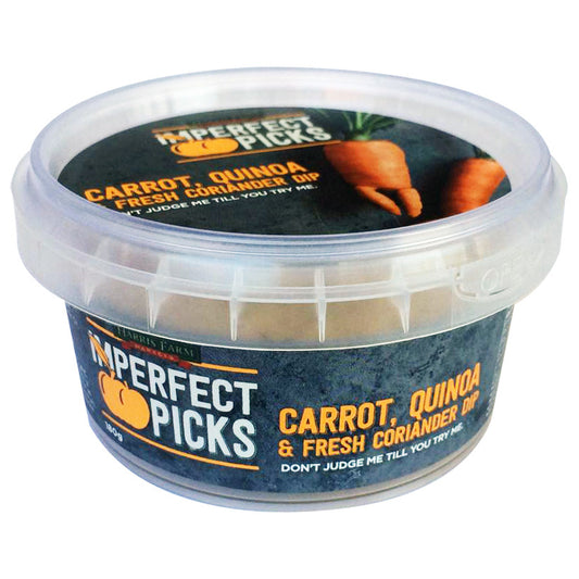Imperfect Pick Carrot, Quinoa & Coriander Dip  | Harris Farm Online