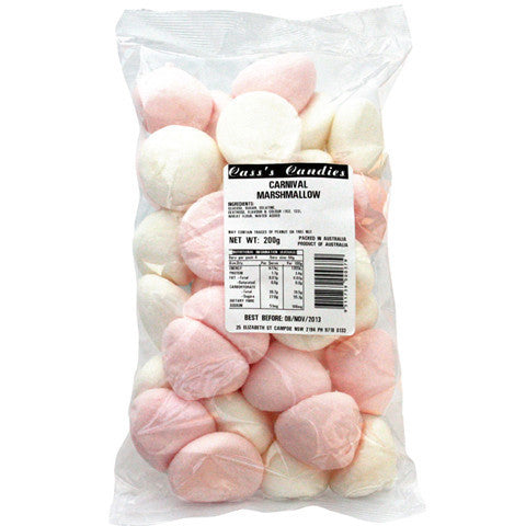 Cass Carnival Marshmallow 200g , Grocery-Confection - HFM, Harris Farm Markets
