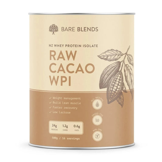 Bare Blends Organic Dark Cacao Natural WPI | Harris Farm Online