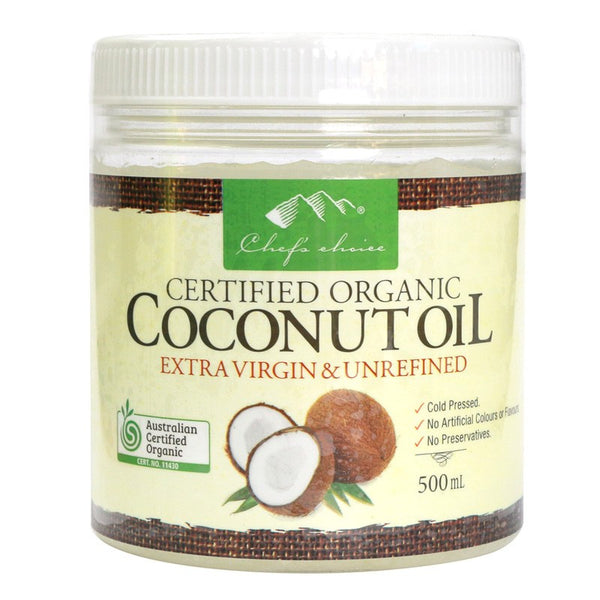 Chef's Choice Organic Extra Virgin Unrefined Coconut Oil | Harris Farm Online