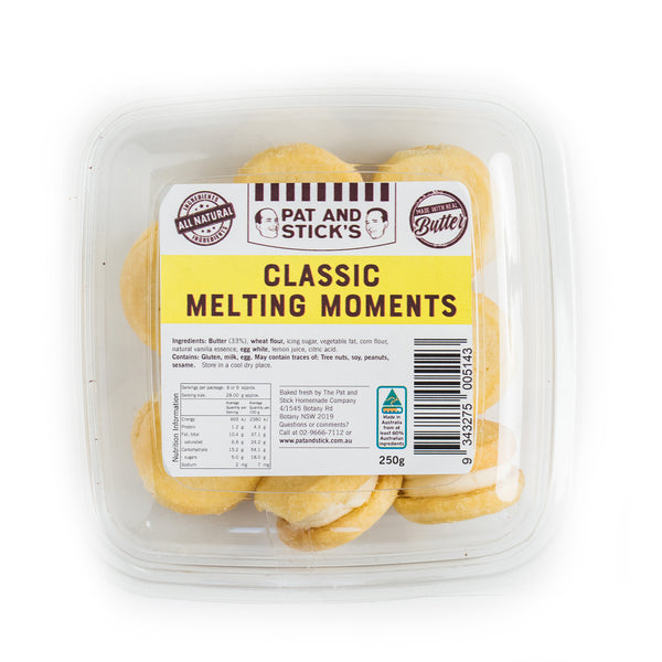 Pat and Stick's Classic Melting Moments | Harris Farm Online