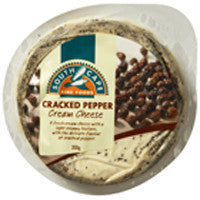 Cream Cheese South Cape Cracked Pepper 200g , Frdg1-Cheese - HFM, Harris Farm Markets
