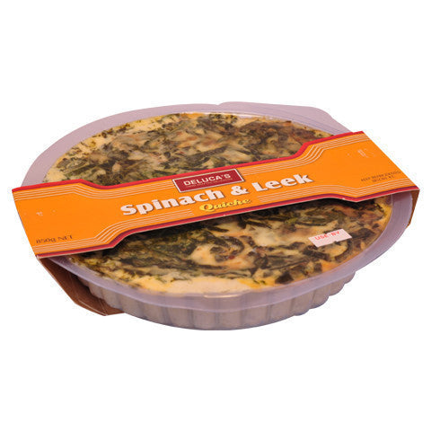 Deluca Quiche Bacon Leek 900g , Frdg3-Meals - HFM, Harris Farm Markets
