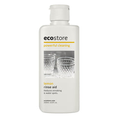 Ecostore Dishwasher Rinse Aid Lemon 200ml