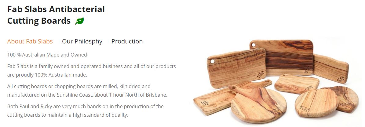 Fab Slabs Large Chopping Board