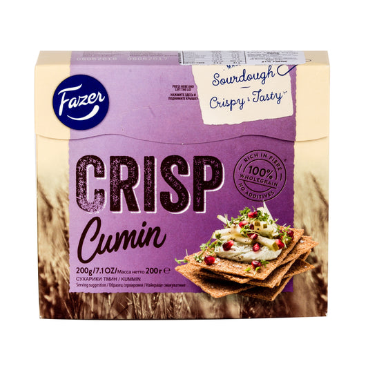 Fazer - Biscuits Crisp - Cumin (200g)