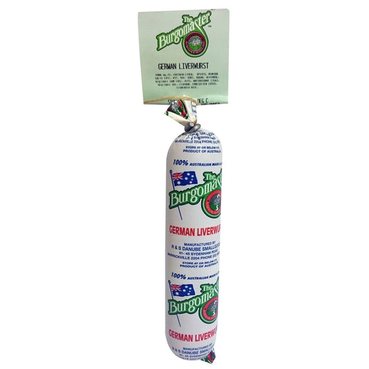 German Liverwurst (200g) Burgomaster , Frdg4-Deli - HFM, Harris Farm Markets
 - 1