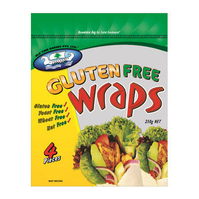 Old Time Bakery - Gluten Free Wraps (250g)
