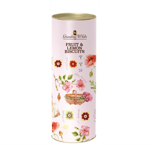 Grandma Wild Fruit and Lemon Biscuits Garden Pink Garden Poppies Tube | Harris Farm Online