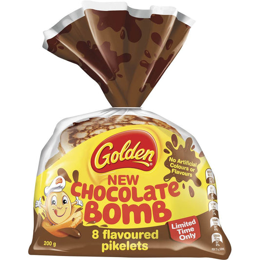 Golden Bakery Chocolate Pikelets 200g