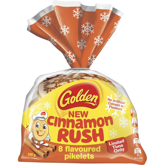 Golden Bakery Cinnamon Pikelets 200g