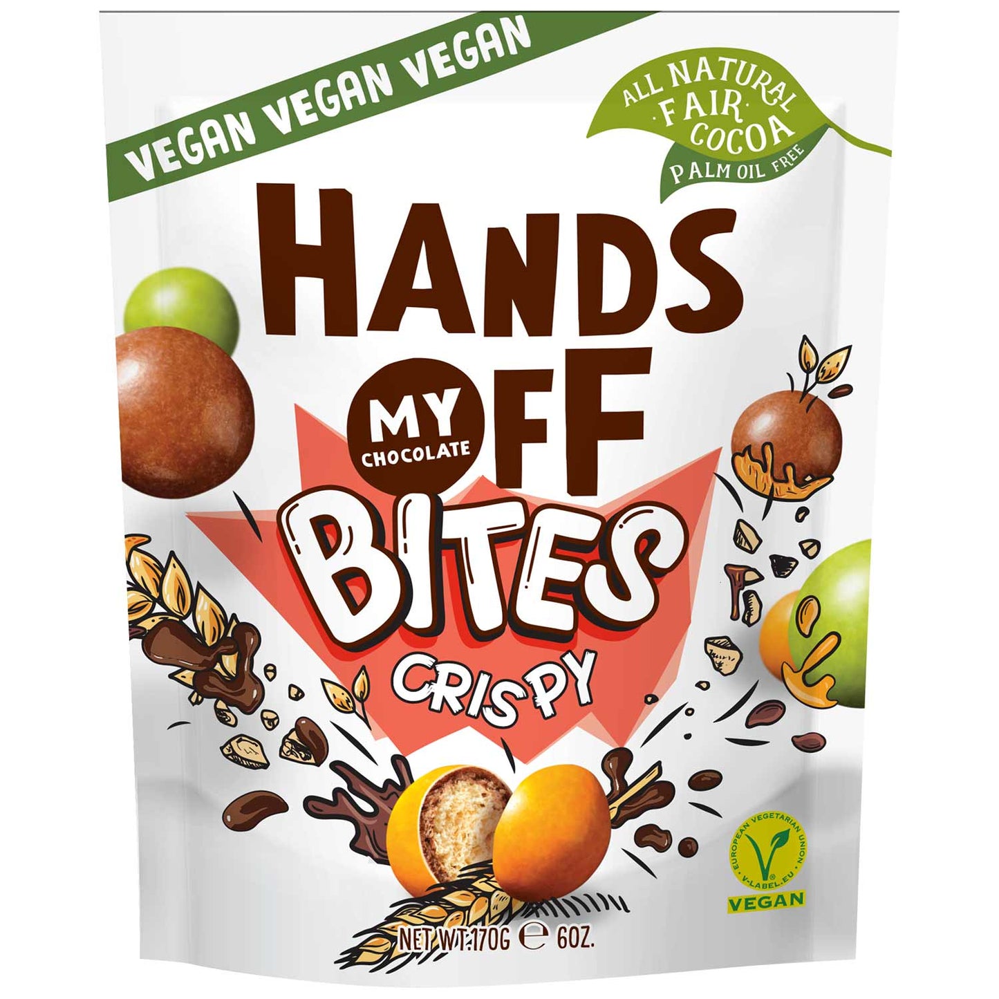Hands Off My Chocolate Bites Crispy 200g