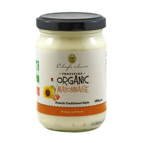 Chefs Choice Organic Mayonnaise 185g , Grocery-Oils - HFM, Harris Farm Markets

