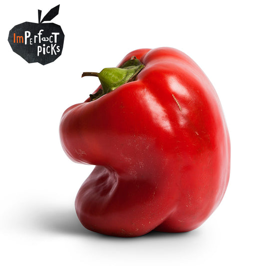 Capsicum Red Imperfect Pick Value Range (min 500g) , S04S-Veg - HFM, Harris Farm Markets
