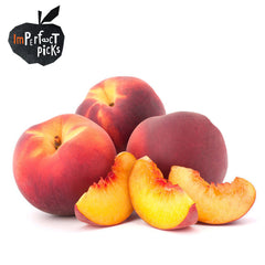 Peaches Yellow Imperfect Pick Value Range (min 500g) , S11S-Fruit - HFM, Harris Farm Markets
