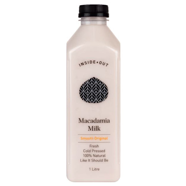 Inside Out - Macadamia Milk Original - Cold Pressed (1L)