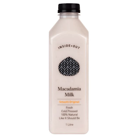 Inside Out - Macadamia Milk Original - Cold Pressed (1L)