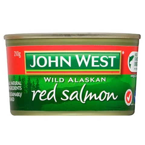 John West - Red Salmon Canned - Wild Alaskan (212g)