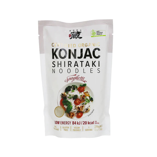 Kura Konjac Shirataki Noodles Spaghetti 270g Harris Farm Markets