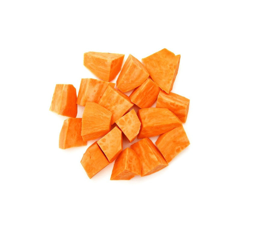 Sweet Potatoes Diced 5-10mm CATERING (bag 1kg) , Wholesale - HFM, Harris Farm Markets
