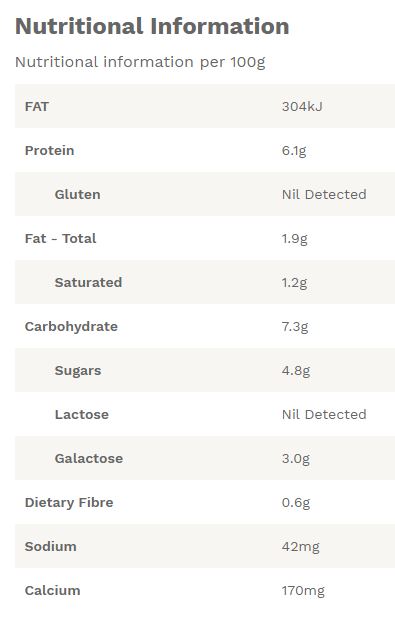 Mundella Natural Yoghurt Lactose Free 500g