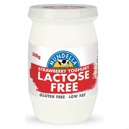 Mundella Strawberry Yoghurt Lactose Free 500g