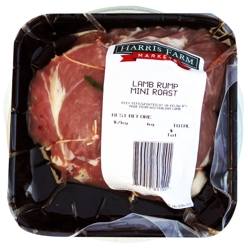 Lamb Rump Fat Removed 350 520g , Frdg5-Meat - HFM, Harris Farm Markets
