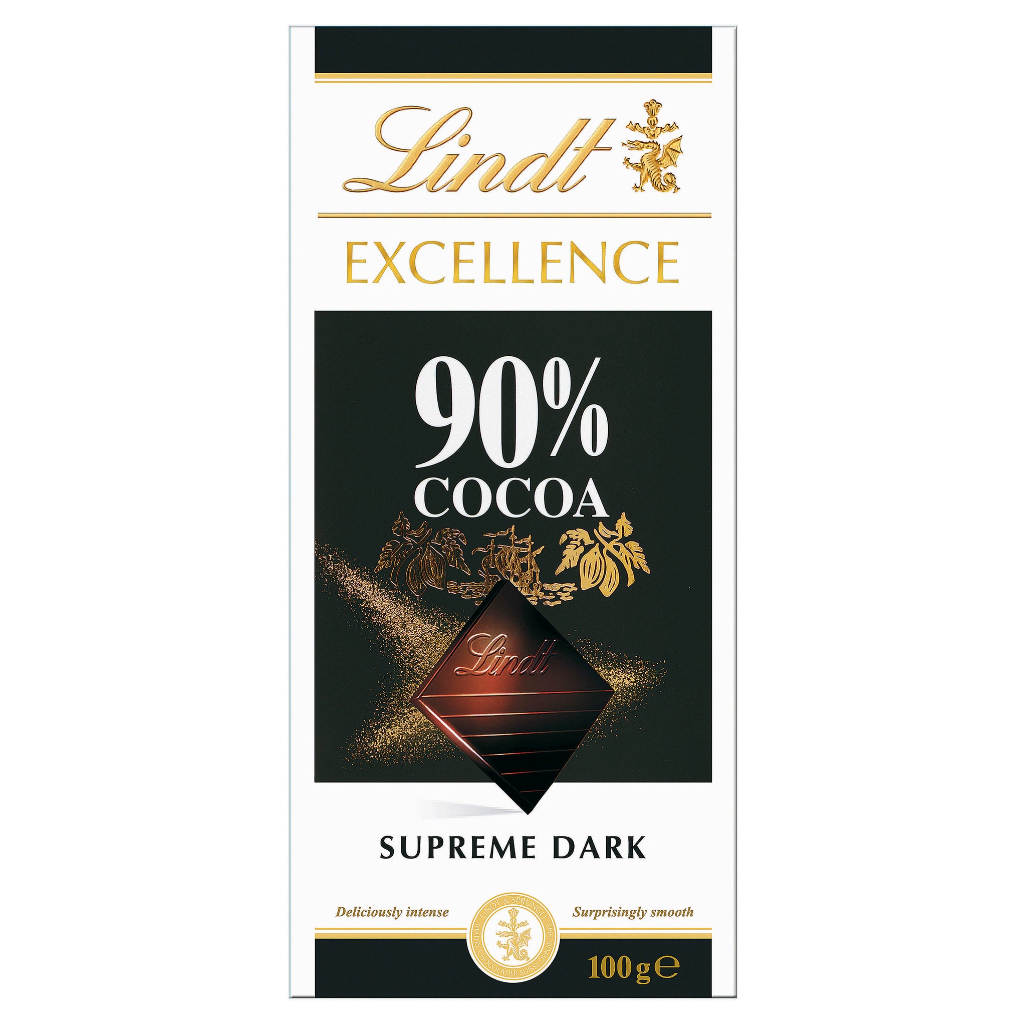 lindt-excellence-90-cocoa-100g-harris-farm-markets